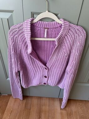 Free People sweet nothing cardi m